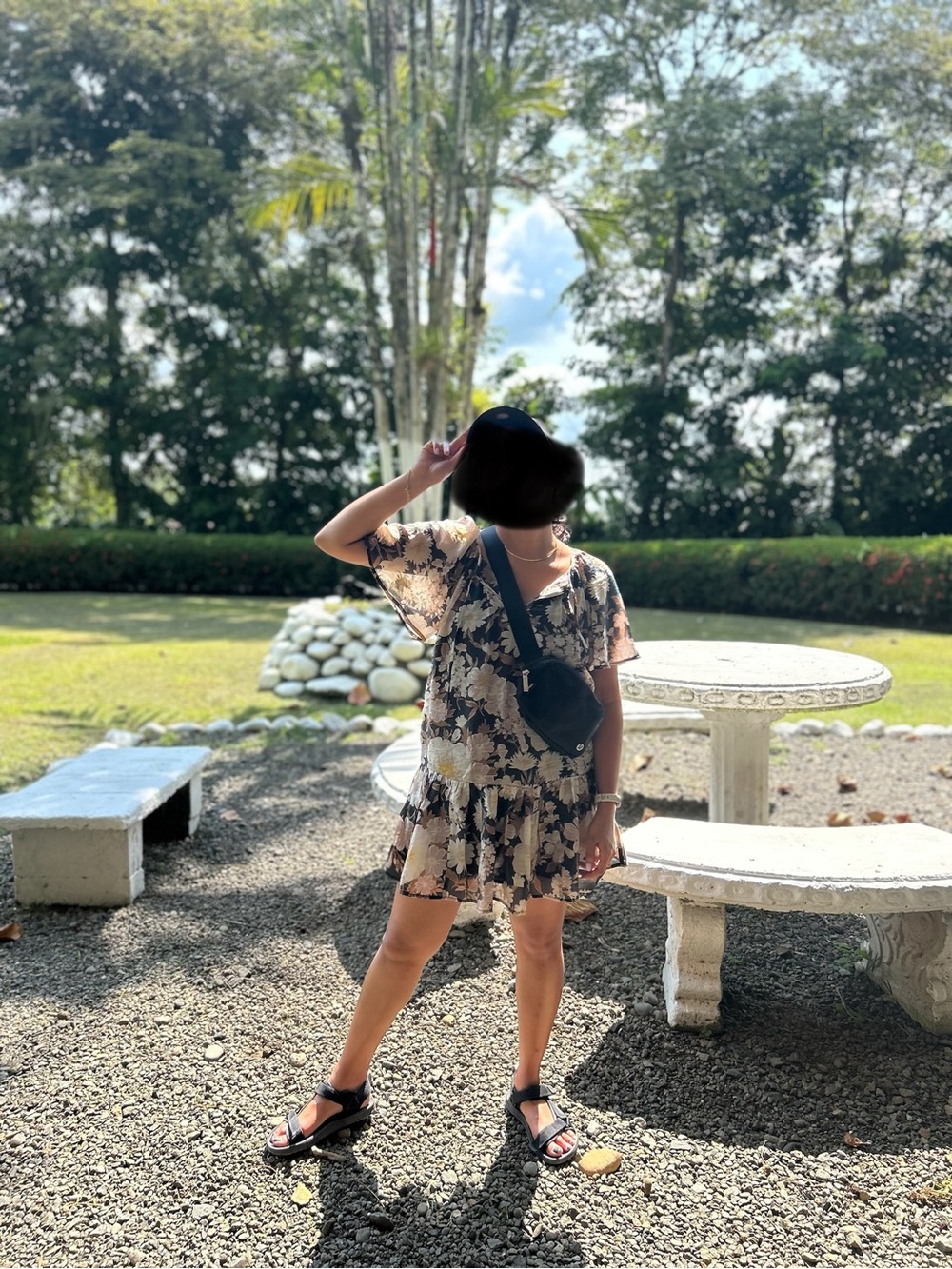 Abercrombie & Fitch drop-waist dress
